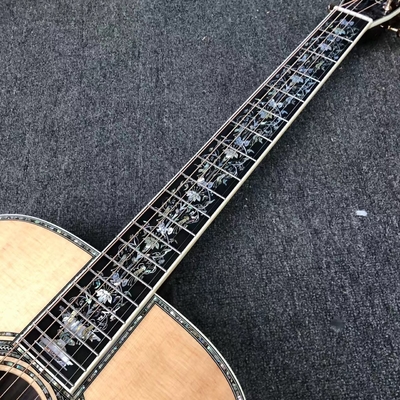 デラックス 固形ローズウッド 裏側 41 インチ D100aa タイプ スプルース 彫刻 アコースティック ギター アバロン インレイ サプライヤー