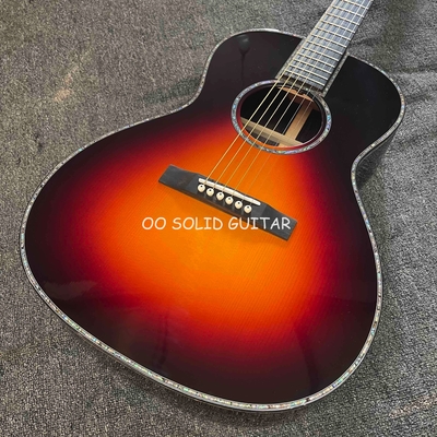クラシック・フォーク・サロン アコースティック・ギター 固いインド・ローズウッド 38インチ B/S OO ボディ サンバースト色 サプライヤー