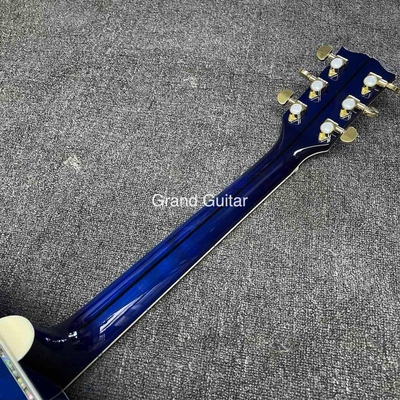 オーダーメイドGB-バイパー ブルー・ドーブ アコースティック・ギター 41インチD ボディ・アバロン インレイ・バインディング サプライヤー