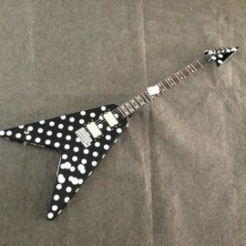 スタンダード ランディ・ローズ ギター ハープーン ポルカ・ドット フライングV スタンダード 電気ギター コレクション サプライヤー