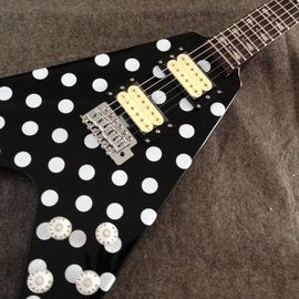 スタンダード ランディ・ローズ ギター ハープーン ポルカ・ドット フライングV スタンダード 電気ギター コレクション サプライヤー