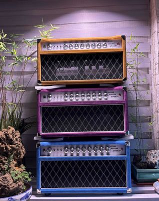 カスタムダムブルCLONE 鋼筋弦歌手頭 20W 50W 100W スウェード色,グランドアンプ SSSモデル サプライヤー