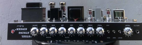 カスタムダムブルCLONE スチールストリングシンガーヘッド 20W 50W 100W スウェードブラウン色,グランドアンプ SSSモデル サプライヤー