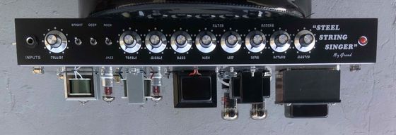 カスタムダムブルCLONE スチールストリングシンガーヘッド 20W 50W 100W スウェードブラウン色,グランドアンプ SSSモデル サプライヤー