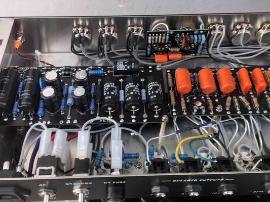 カスタムダムブルCLONE スチールストリングシンガーヘッド 20W 50W 100W スウェードブラウン色,グランドアンプ SSSモデル サプライヤー
