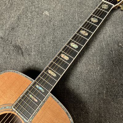 Custom M Style Solid Cedar Top D45caa Dreadnought Acoustic Guitar with Solid Rosewood Back Side, customized logo on headstock サプライヤー