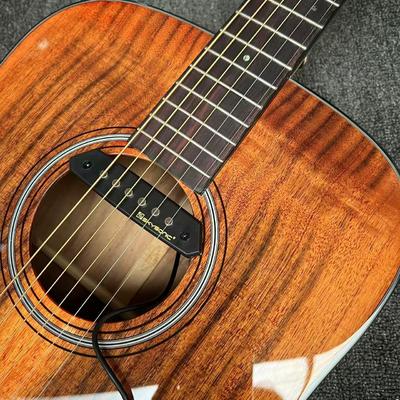 Custom Martin Style Dreadnought D-18AA All Solid KOA Wood Acoustic Guitar, Accept Guitar OEM サプライヤー