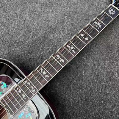 カスタム BOB DYLAN GIBSON スタイル SJ 200 アコースティック ギター (サンバースト、ココボロ バックサイド付き) サプライヤー