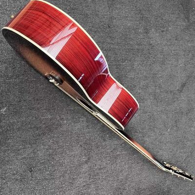 カスタム BOB DYLAN GIBSON スタイル SJ 200 アコースティック ギター (サンバースト、ココボロ バックサイド付き) サプライヤー