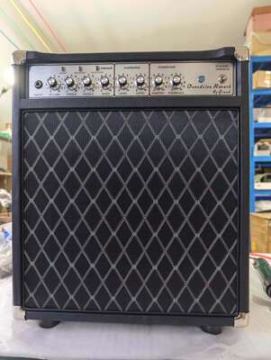 カスタム グランド ODR オーバードライブ リバーブ ハンドワイヤード アンプ ヘッド 20 ワット、スエード パープル、特別価格 サプライヤー