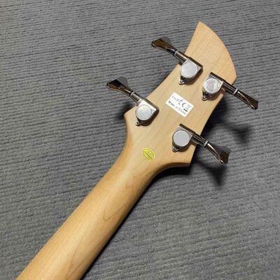 カスタム ダン アームストロング 4 弦アクリル エレクトリック ベース メイプル ネック ローズウッド指板 w/H サプライヤー