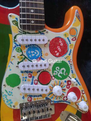 Custom Fender GUITAR Shop George Harrison Rocky Masterbuilt P.Waller エレキギター サプライヤー