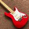 マルムスティーン 質の高い メイプル・フレットボード ビッグ・ヘッド ST 6弦の電気ギター 赤色 サプライヤー
