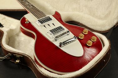 LP コーヴェット 電動ギター 形状 メイプル トップ フェニшер グローバー チューナー より多くの色を選択できます サプライヤー