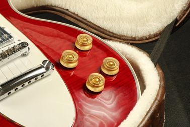 LP コーヴェット 電動ギター 形状 メイプル トップ フェニшер グローバー チューナー より多くの色を選択できます サプライヤー