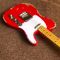電気ギター,手作り 6 ストング 電気ギター 電気ギター 手作り レリクティブ 赤い色 マスター 製造 レリクティブ TL サプライヤー