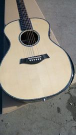 固い杉 914 丸体 左手 アコースティックギター サプライヤー