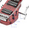 独創デザイン 特許付き グランド・ヘッドレス・エレクトリック・ギター ダブル・ハムバッカー 組み込みギター効果 エボニー指盤とバッグ サプライヤー