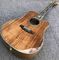 アボロン 樹木ライフ カタウェイ コア 木製アコースティックギター 41インチ エボニー指板 固体コアギター サプライヤー