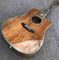 アボロン 樹木ライフ カタウェイ コア 木製アコースティックギター 41インチ エボニー指板 固体コアギター サプライヤー