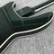 バスギター 黒緑色 4弦の電気ベースギター フィッシュボーン結合クロムハードウェア 送料無料 サプライヤー