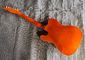 オーダーメイド オレンジ TL ホールボディ fホール エボニー指板 ゴールドブリッジ 電気ギター 音楽楽器ショップ サプライヤー