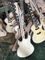 工場 オーダーメイド 緑色 電気ギターのボディ 黒のハードウェア マホーニーボディ ネック ローズウッド 裏側 指板 サプライヤー