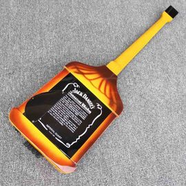 カスタムショップ 4弦 ジャック 電動ギター エボニー フレットボード ボトルボディ ブラック・ハードウェアの電動ベースギター サプライヤー