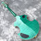 2020年 オーダーメイド 半空っぽ 高品質 緑色 オーダーメイド ロゴと形状 電気ギター サプライヤー