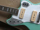 オーダーメイド 新しいジャガーギター ライトブルー 電気ギター 2 ピックアップ サプライヤー