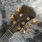 カスタム グランド ネック・トゥ・ボディ 燃える メイプル トップ 5 弦 バスギター アレム カット 下部サイド LED サプライヤー