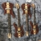オーダーメイド グランド・リッケンバッカー・スタイル 4弦 首を通って身体 電気ベースギター 彫刻 トップ 楽器 工場 サプライヤー