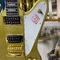 オーダーメイド グランド・ファイアバード スタイルの電気ギター 金色 金色 ハードウェア マホーニー ボディ ローズウッド フィンガーボード サプライヤー